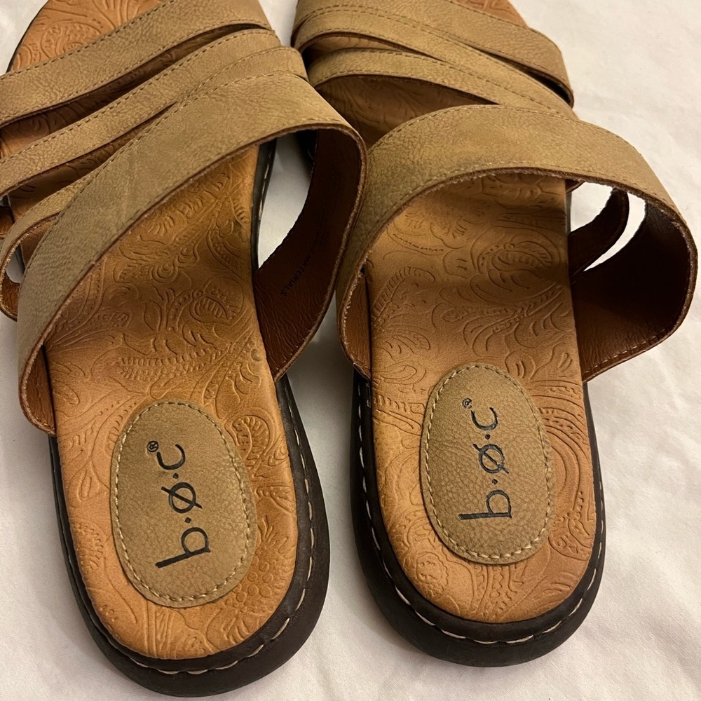 b.o.c. Women's Tan Sandals size 9